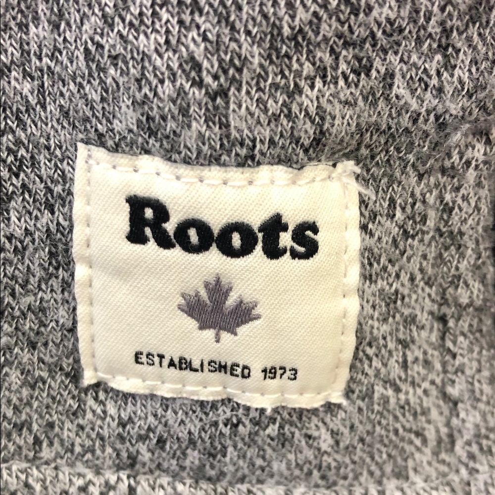🦫Roots Women’s Cowl Neck Sweater – Heather Gray/Salt & Pepper – Size Medium - Picture 7 of 10
